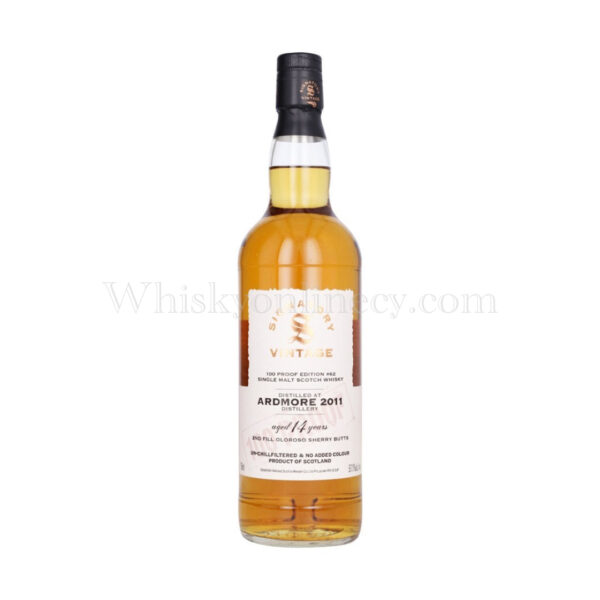Ardmore 14 Year Old 2011 100 Proof Edition #62 Signatory Vintage (70cl, 57.1%)