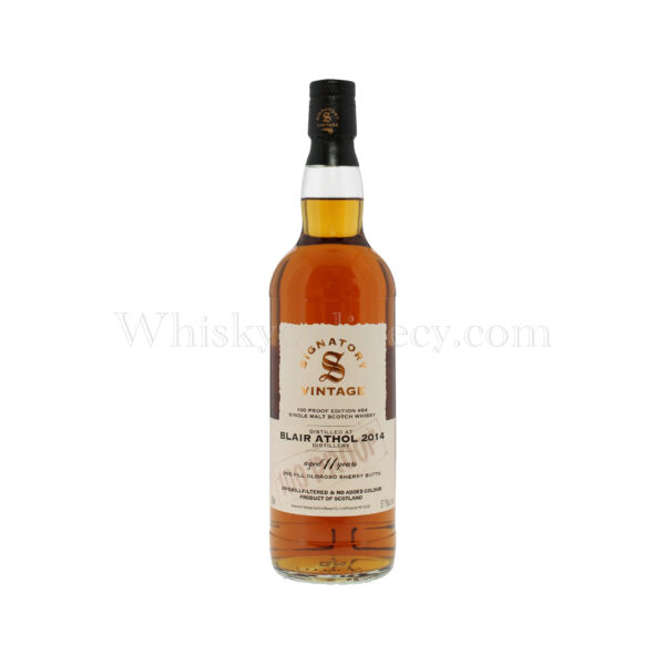 Blair Athol 11 Year Old 2014 100 Proof Edition #64 Signatory Vintage (70cl, 57.1%)