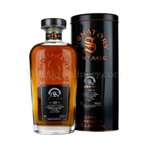 Glenrothes 30 Year Old 1995 Cask Strength Collection Signatory Vintage (70cl, 54.4%) Glenrothes 30 Year Old 1995 Cask Strength Collection Signatory Vintage (70cl, 54.4%)