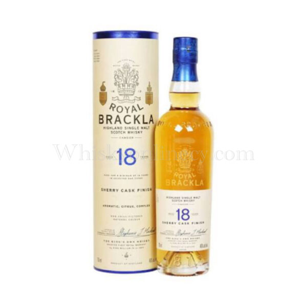 Royal Brackla 18 Year Old Palo Cortado Sherry Cask Finish (70cl, 46%) Royal Brackla 18 Year Old Palo Cortado Sherry Cask Finish (70cl, 46%)