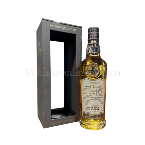 BenRiach 18 Year Old 2005 Connoisseurs Choice (Gordon & MacPhail) 70cl, 58.4% BenRiach 18 Year Old 2005 Connoisseurs Choice (Gordon & MacPhail) 70cl, 58.4%
