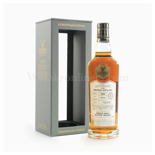 BenRiach 24 Year Old 1999 Connoisseurs Choice (Gordon & MacPhail) 70cl, 57.1% BenRiach 24 Year Old 1999 Connoisseurs Choice (Gordon & MacPhail) 70cl, 57.1%