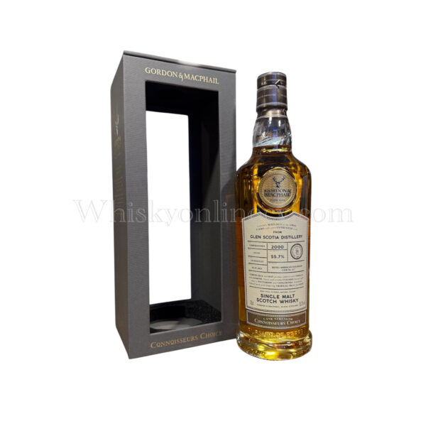 Glen Scotia 25 Year Old 2000 Connoisseurs Choice (Gordon & MacPhail) 70cl, 55.7% Glen Scotia 25 Year Old 2000 Connoisseurs Choice (Gordon & MacPhail) 70cl, 55.7%