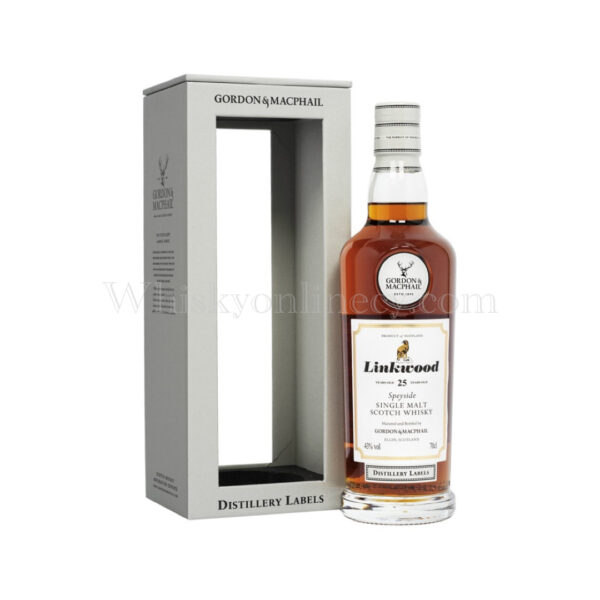 Linkwood 25 Year Old Distillery Labels (Gordon & MacPhail) 70cl, 46% Linkwood 25 Year Old Distillery Labels (Gordon & MacPhail) 70cl, 46%