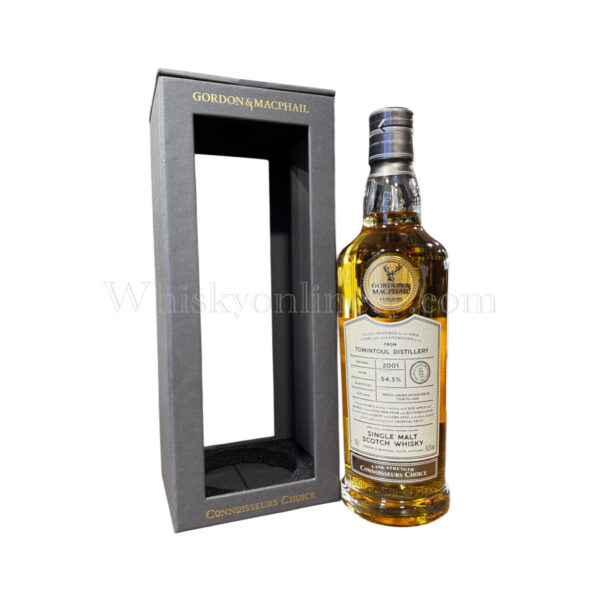 Tomintoul 22 Year Old 2001 Connoisseurs Choice (Gordon & MacPhail) 70cl, 54.5% Tomintoul 22 Year Old 2001 Connoisseurs Choice (Gordon & MacPhail) 70cl, 54.5%