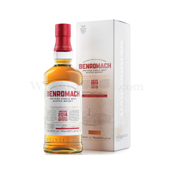 Benromach Cask Strength Vintage 2014 (bottled 2024) Batch 03 70cl, 60.6%