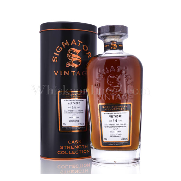 Aultmore 14 Year Old 2011 Strength Collection Signatory Vintage 70cl, 62%