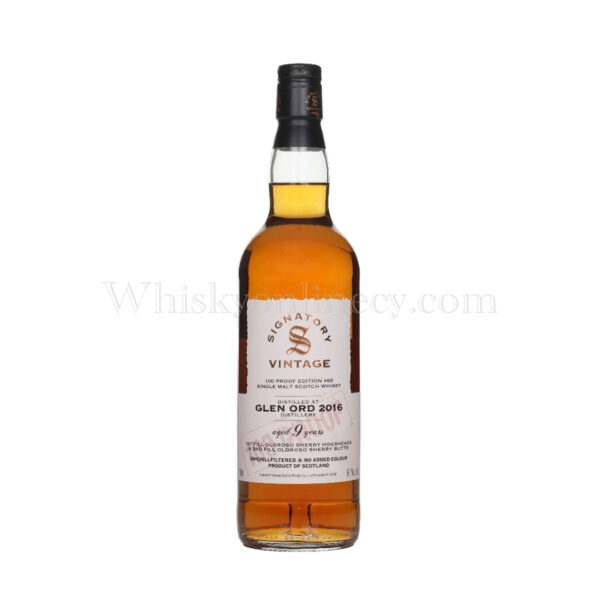 Glen Ord 9 Year Old 2016 100 Proof Edition #66 Signatory Vintage 70cl, 57.1% Glen Ord 9 Year Old 2016 100 Proof Edition #66 Signatory Vintage 70cl, 57.1%