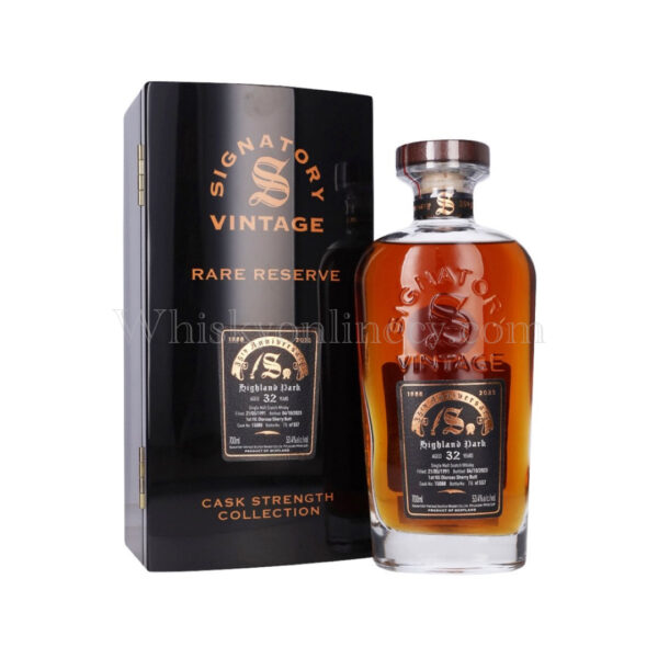 Highland Park 32 Year Old 1991 35th Anniversary Cask Strength Collection Signatory Vintage 70cl, 53.4% Highland Park 32 Year Old 1991 35th Anniversary Cask Strength Collection Signatory Vintage 70cl, 53.4%