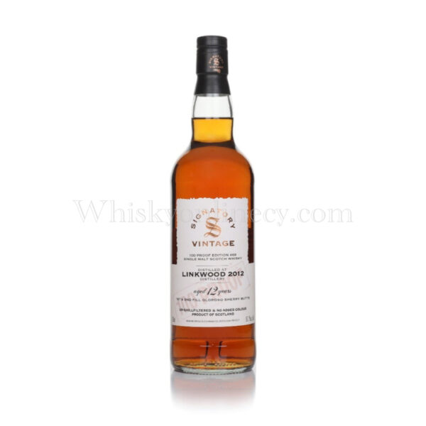 Linkwood 12 Year Old 2012 100 Proof Edition #68 Signatory Vintage 70cl, 57.1% Linkwood 12 Year Old 2012 100 Proof Edition #68 Signatory Vintage 70cl, 57.1%