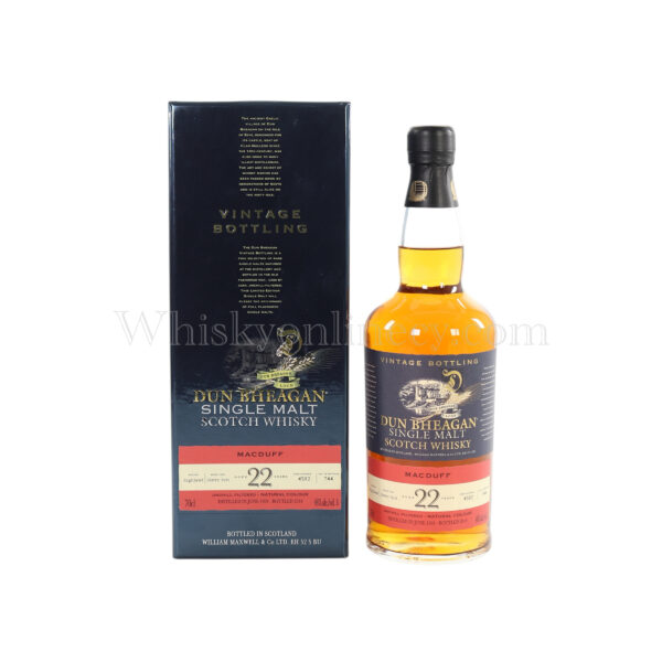Macduff 1991 Dun Bheagan 22 Year Old 70cl, 46%