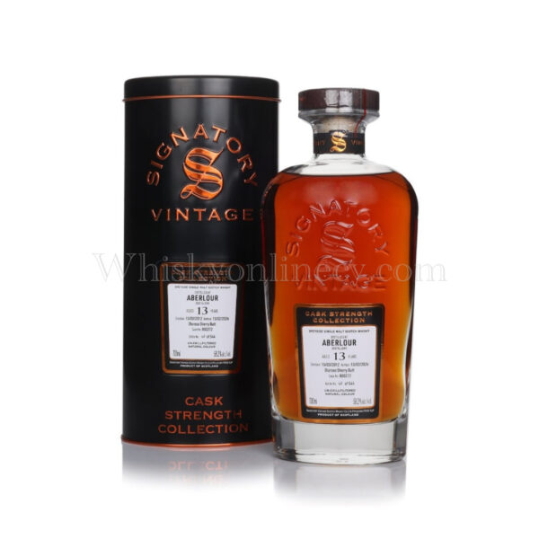 Aberlour 13 Year Old 2012 Strength Collection Signatory Vintage 70cl, 58.2% Aberlour 13 Year Old 2012 Strength Collection Signatory Vintage 70cl, 58.2%