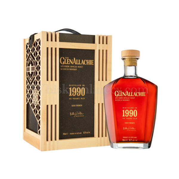 GlenAllachie 35 Year Old 1990 Cask Strength 70cl, 50.2% GlenAllachie 35 Year Old 1990 Cask Strength 70cl, 50.2%