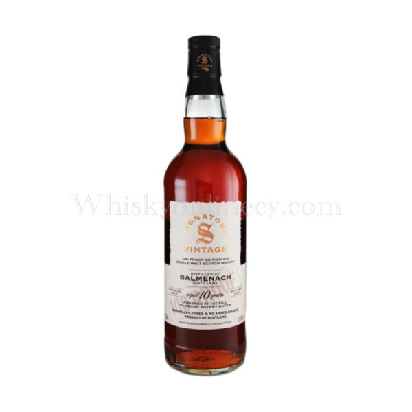Balmenach 10 Year Old 2016 100 Proof Edition #79 Signatory Vintage 70cl, 57.1% Balmenach 10 Year Old 2016 100 Proof Edition #79 Signatory Vintage 70cl, 57.1%