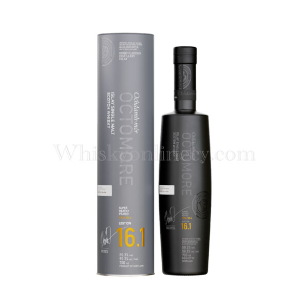 Bruichladdich Octomore 16.1 5 Year Old Bourbon Cask Scottish Barley 70cl, 59.3%