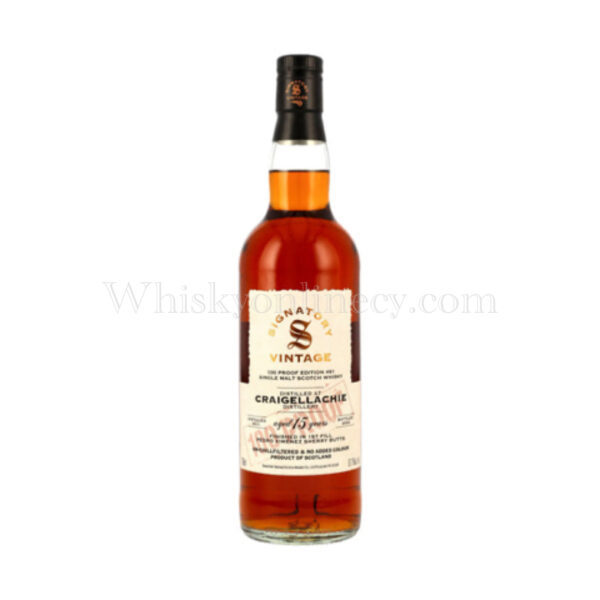 Craigellachie 15 Year Old 2011 100 Proof Edition #81 Signatory Vintage 70cl, 57.1%