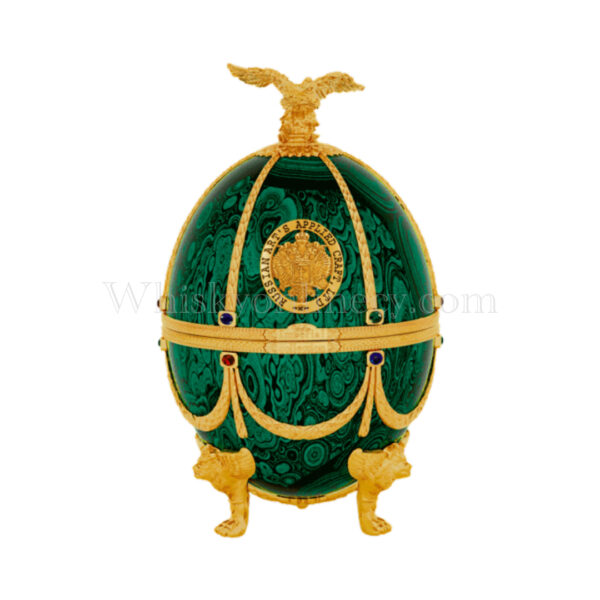 Faberge Egg Vodka Emerald Collection 24-carat gold Bottle No. B4902 70cl, 40% Faberge Egg Vodka Emerald Collection 24-carat gold Bottle No. B4902 70cl, 40%