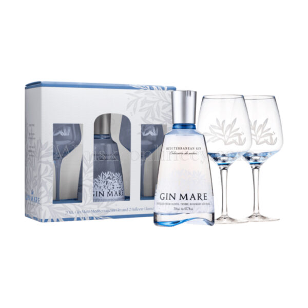 Gin Mare Gift Pack 70cl, 42.7% Gin Mare Gift Pack 70cl, 42.7%