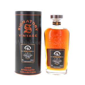 Glenallachie 21 Year Old 2005 Cask Strength Collection Signatory Vintage 70cl, 63.1%